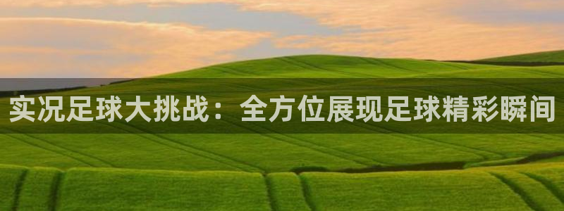 实况足球大挑战：全方位展现足球精彩瞬